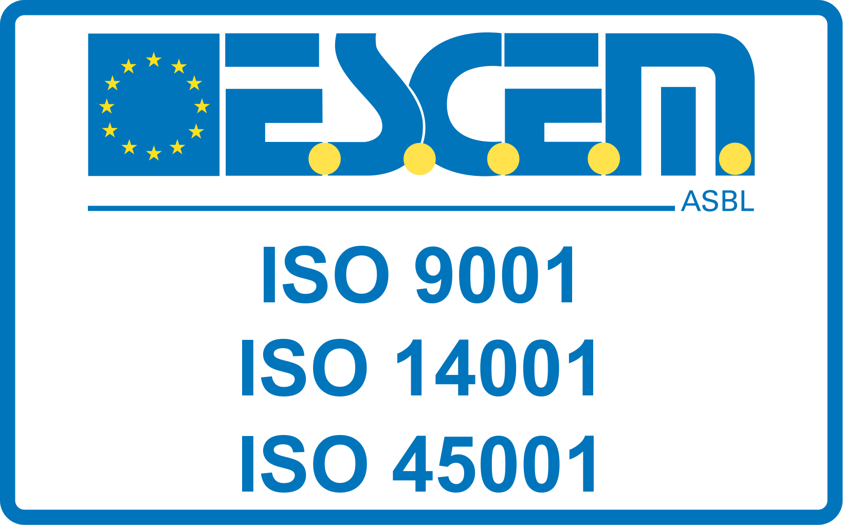 ESCEM ISO 9001, 14001, 45001